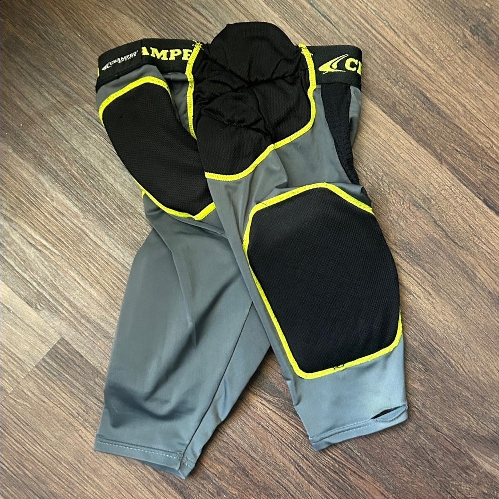 Champro Sport gray/green sports girdle, youth size small - Picture 4 of 5